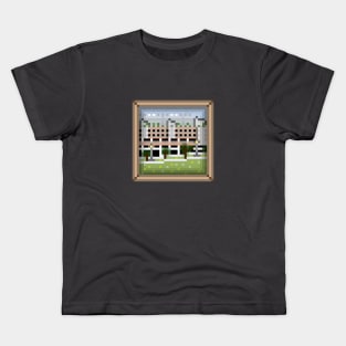 "Culc" - TAN BORDER Kids T-Shirt